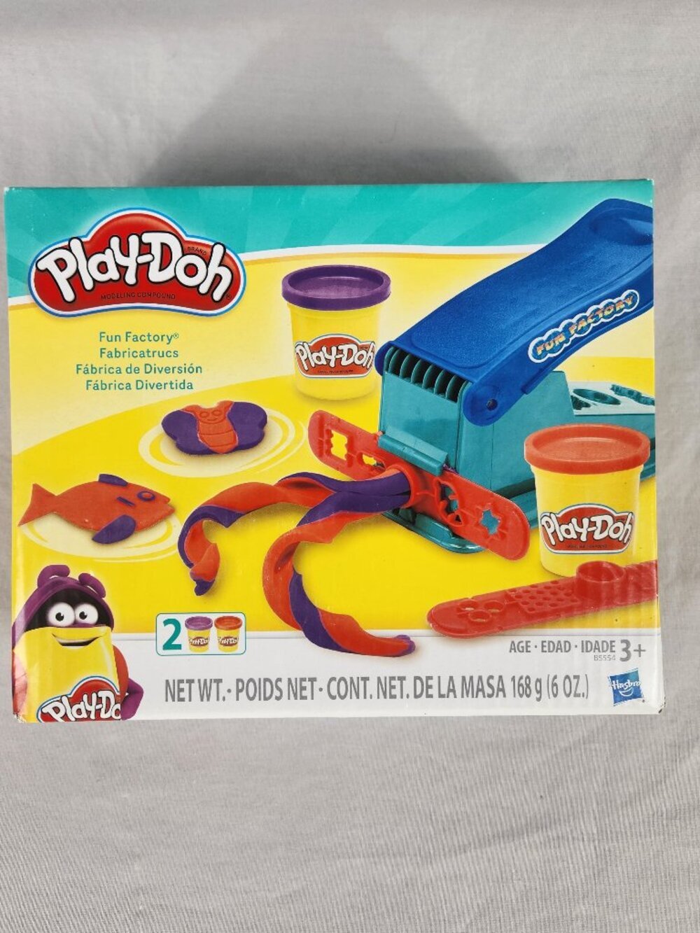 New Play Doh Fun Factory Set Modeling Clay Art Sculpting 2015